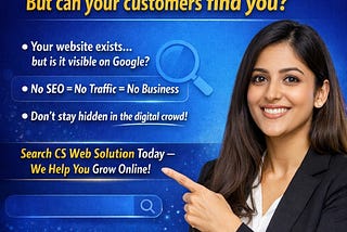 🌐 Transform Your Online Presence with CS Web Solution — Bhubaneswar’s Digital Experts