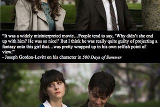 500 Days of Summer: Relationships are a part of the jigsaw and not the entire puzzle