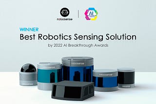 RoboSense Wins 2022 AI Breakthrough Awards for Best Robotics Sensing Solution