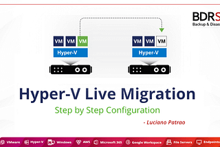 Hyper-V Live Migration: Step by Step Configuration