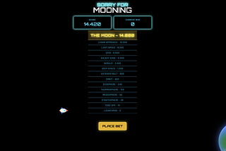 SRY Games Week: Prepare for Liftoff with “Sorry for Mooning”