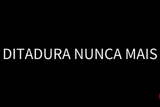 Maria Regina Marcondes Pinto #DitaduraNuncaMais