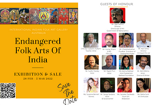Endangered Folk Arts of India Exhibition & Sale