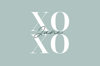 XOXO June logo