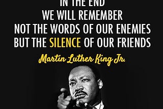 A quote by Martin Luther King, Jr.