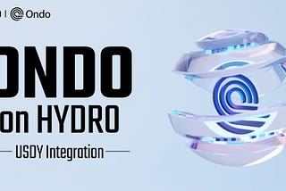 Hydro Integrates Ondo USDY