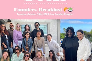 FaB Founders meeting. Hermosa Beach. FaB Fashion and BeautyTech