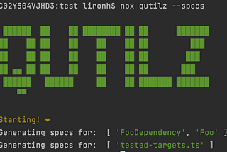Qutilz —for a quicker unit testing development 🚀