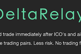 Announcing DeltaRelay Token Voting