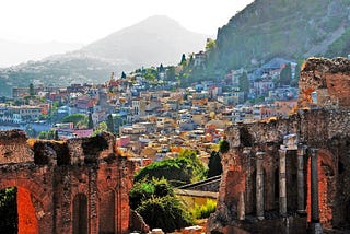 Taormina, Sicily  courtesy: cookingwithnonna.com