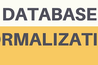 Database Normalization