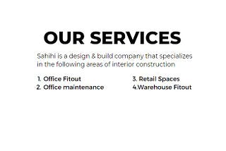 Want to Work with Sahihi Interior Builders?