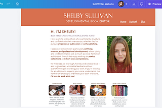 I Published My Website with Canva