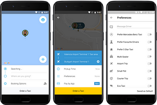 mytaxi — an unsolicited redesign