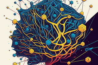 Abstract Illustration of a neural network