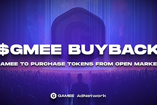 GAMEE to purchase additional GMEE tokens from the open market