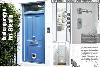 Shield House Solutions for home — Contemporary & Pet-Friendly Security Doors