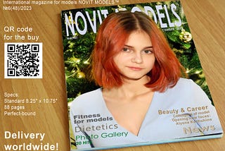 The new issue of agazine for models NOVIT MODELS™