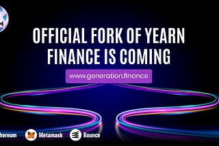 THE OFFICIAL FORK OF YEARN FINANCE IS HERE