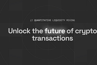 Experience the Future of Crypto Transactions — with QLixBot