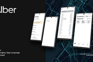 Changing App Language Concept for UBER