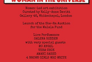 SPECIAL EVENT: POETRY PARTY + LAUNCH OF THE SHE-RA CHARITY AUCTION