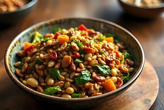 Chinese-Style Seed & Nut Stir-Fry