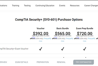HOW TO PASS YOUR COMPTIA SECURITY+ (SYO-601) CERTIFICATION EXAM IN ONE SITTING.