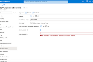 Auto-start and auto-shutdown your Azure VM