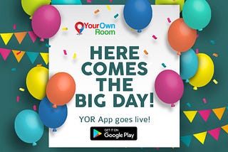 YourOwnROOM celebrates the App launch!