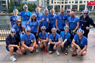 Clausematch takes home silver medals in the second Dragon Boat Race Canary Wharf