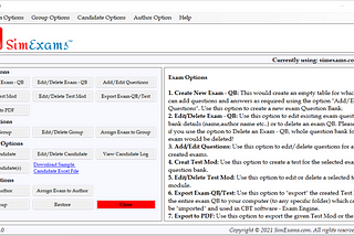 Computer Based Test Software