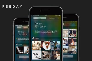 Feeday a new iOS widget for Instagram