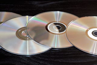 Four CD-ROMs.