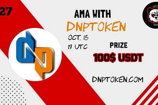 Crypto Panda & DNP is pleased to announce next AMA