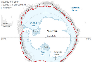 Terrifying Antarctic Ice Scenario: The World is Melting