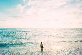 AN OCTOGENARIAN CONFRONTS THE OCEAN