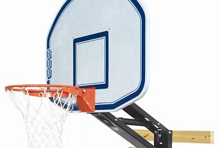 Bison PKG250 QuickChange Graphite Wall Mounted Adjustable Basketball Hoop — Viprow Sports