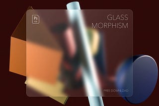 Glass Morphism in Photoshop (Freebie)