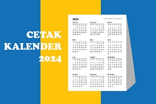 MURAH! Cetak Kalender Dinding, WA: 0878–7354–7779, Kota Bogor