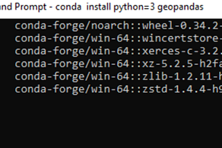 Easiest way for offline installation of geopandas & add it to jupyter ...