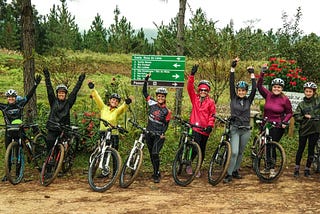 Pedaleiras Acolhidas pela Colônia