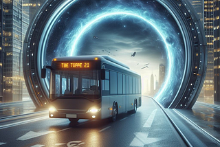 Buses Warp the Space-Time Continuum