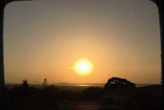 Sunset over Lake Victoria, Entebbe, Uganda, June 2017.