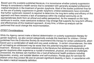 Round two: Gender Analysis calls on Florida Boards of Medicine to stop the trans youth care bans…