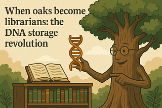 When Oaks Become Librarians: The DNA Storage Revolution