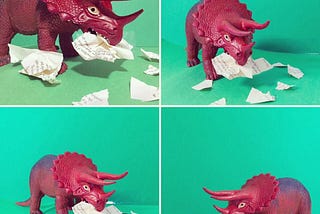 Storyboarding and the Origami Dinosaur Battle that Almost Was