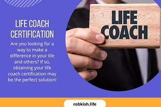 Life coach certification online