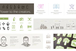 Crafting a New Illustration Style for Creative Market