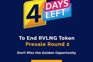 RVLNG Token Presale Is Ending In 4 Days — Revolution Games